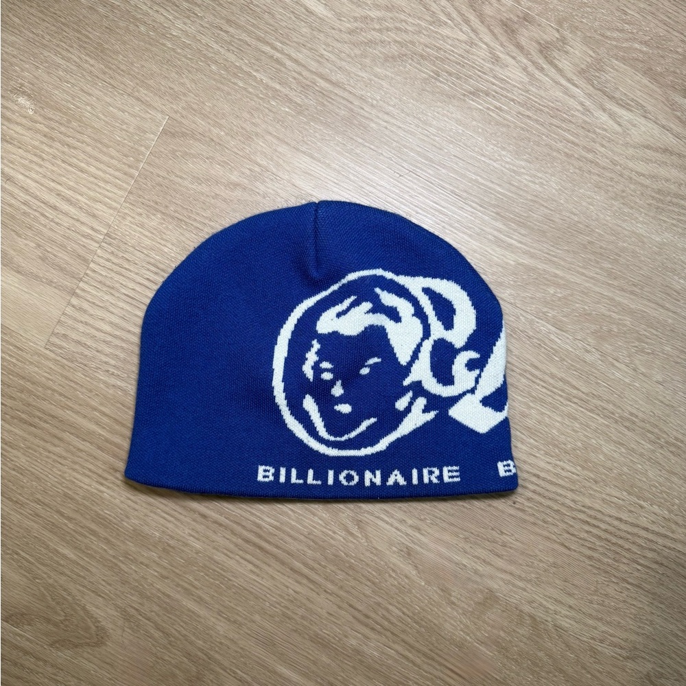 Billionaire Boys Club Blue Knit Beanie
